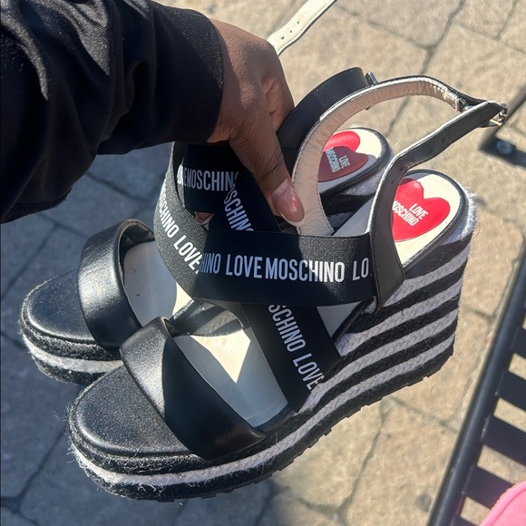 Espadrille LOVE MOSCHINO Wedges - Picture 2 of 4